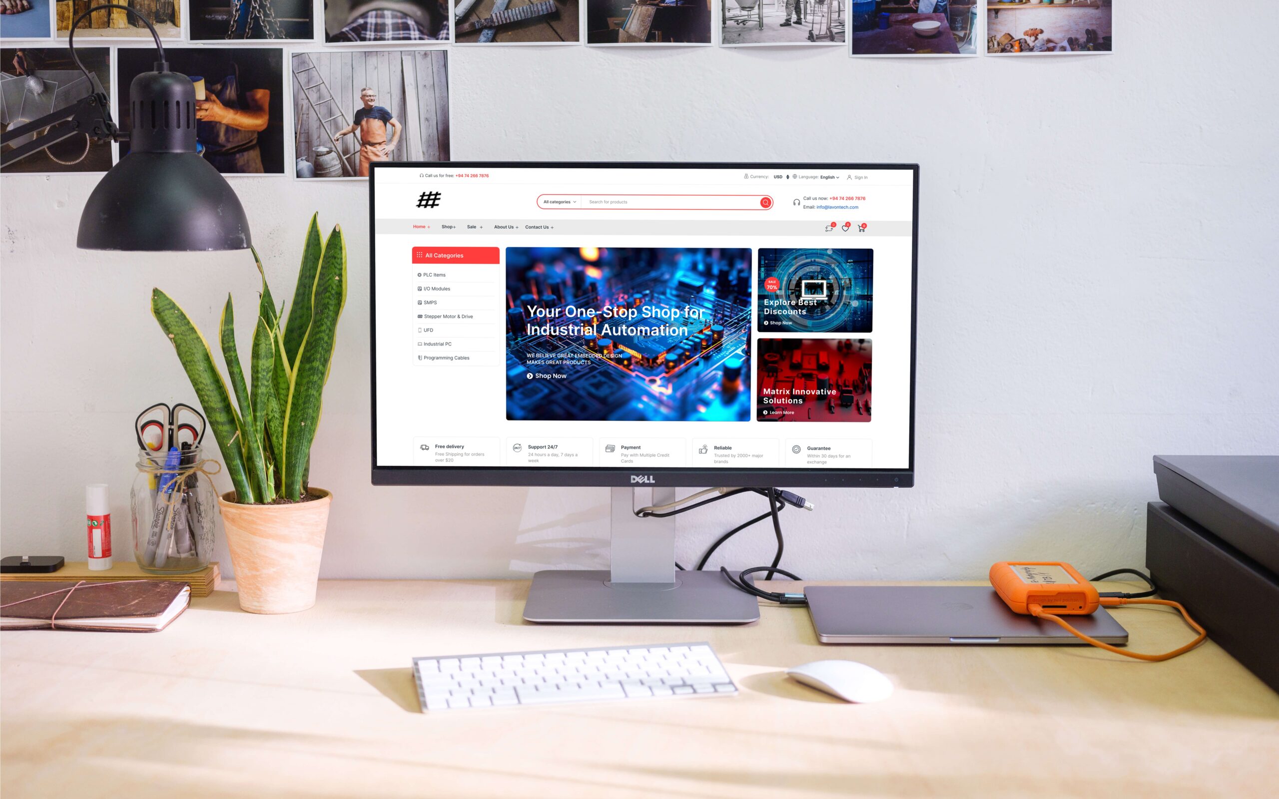 E commerce website
