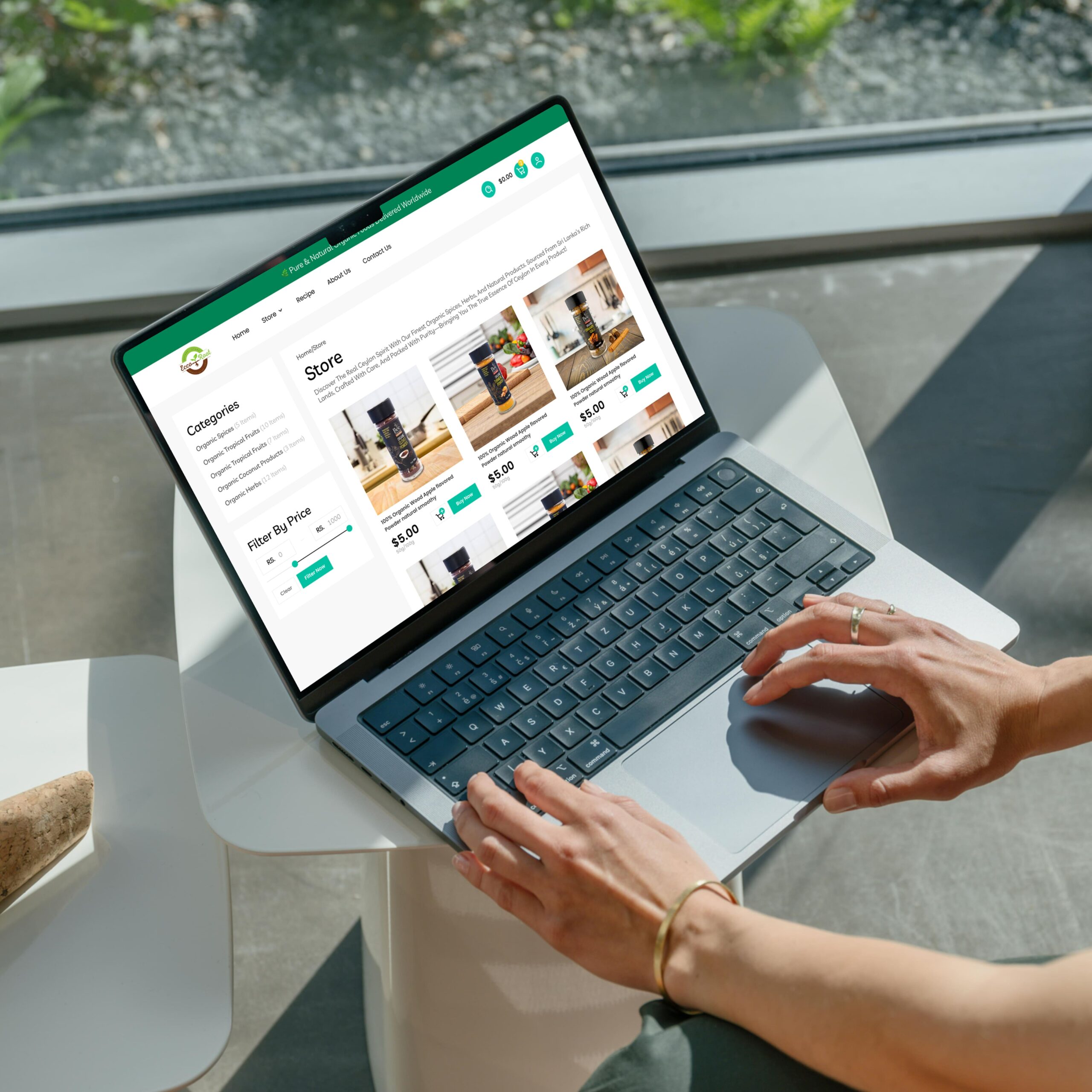 E commerce website
